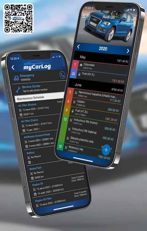 Manage all information and logs about Audi Q5 by Audi with myCarLog!!
