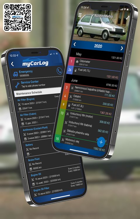 Manage all information and logs about Austin Metro by Austin with myCarLog!!