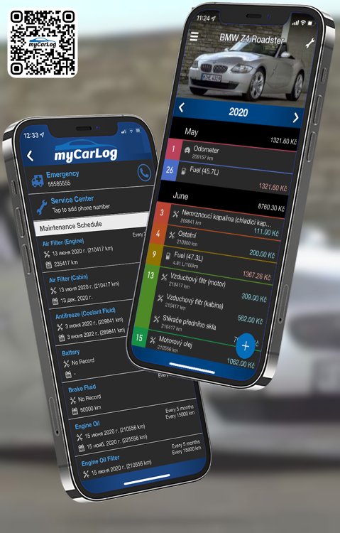 Manage all information and logs about BMW Z4 Roadster by BMW with myCarLog!!
