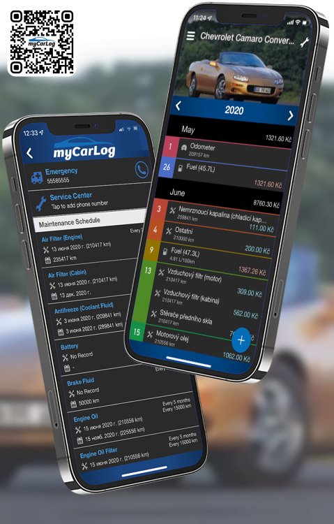 Manage all information and logs about Chevrolet Camaro Convertible by Chevrolet with myCarLog!!