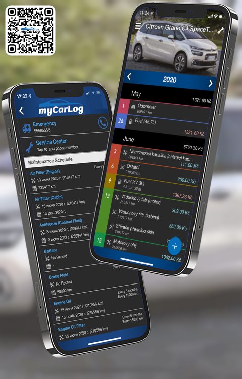 Manage all information and logs about Citroen Grand C4 SpaceTourer by Citroen with myCarLog!!