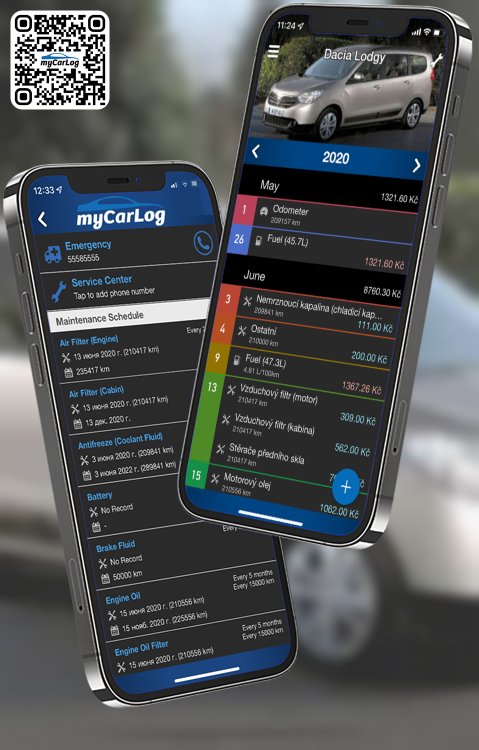 Manage all information and logs about Dacia Lodgy by Dacia with myCarLog!!