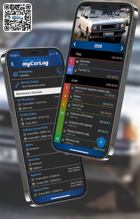 Manage all information and logs about Datsun Bluebird Combi by Datsun with myCarLog!!
