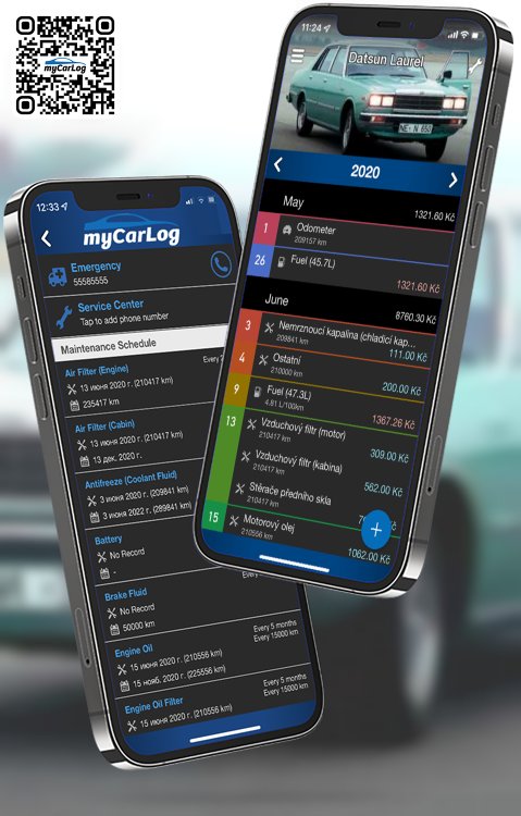 Manage all information and logs about Datsun Laurel by Datsun with myCarLog!!