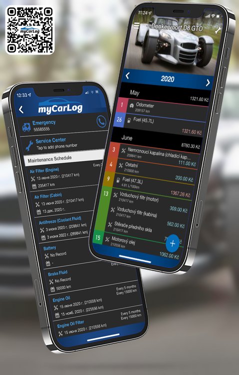 Manage all information and logs about Donkervoort D8 GTO by Donkervoort with myCarLog!!