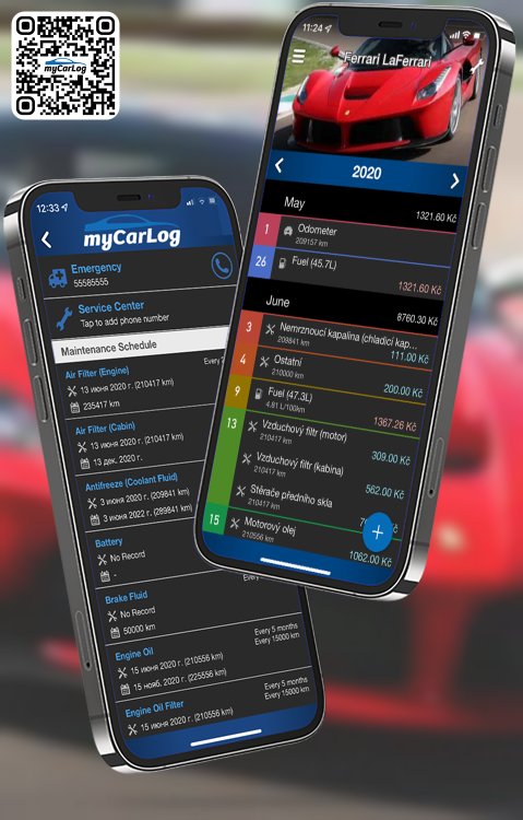 Manage all information and logs about Ferrari LaFerrari by Ferrari with myCarLog!!