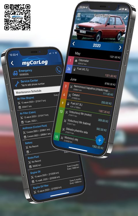 Manage all information and logs about Ford Fiesta by Ford with myCarLog!!