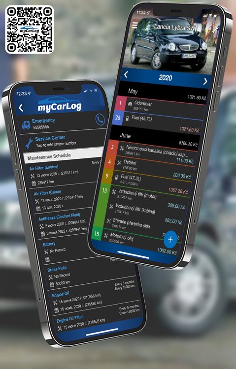 Manage all information and logs about Lancia Lybra SW by Lancia with myCarLog!!