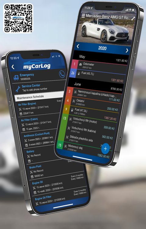 Manage all information and logs about Mercedes-Benz AMG GT Roadster by Mercedes-Benz with myCarLog!!