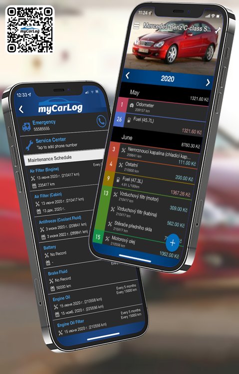 Manage all information and logs about Mercedes-Benz C-class Sportcoupe by Mercedes-Benz with myCarLog!!