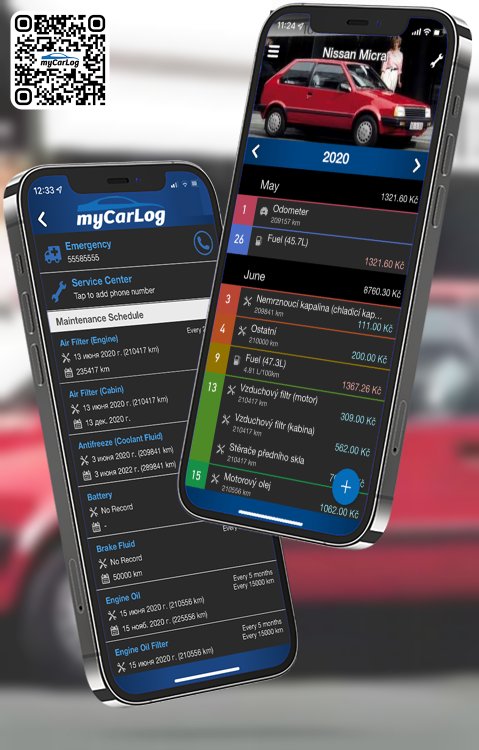 Manage all information and logs about Nissan Micra by Nissan with myCarLog!!