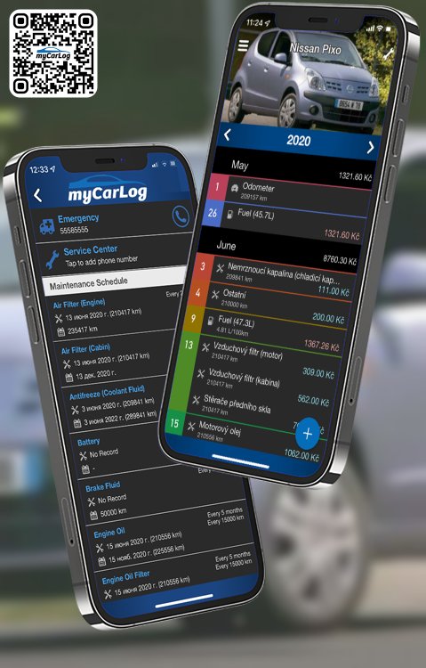 Manage all information and logs about Nissan Pixo by Nissan with myCarLog!!