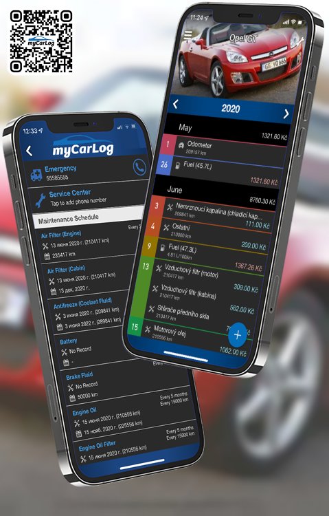 Manage all information and logs about Opel GT by Opel with myCarLog!!