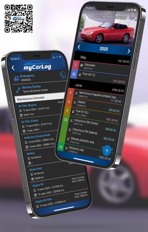Manage all information and logs about Porsche 968 Cabriolet by Porsche with myCarLog!!