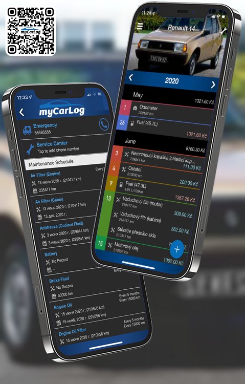 Manage all information and logs about Renault 14 by Renault with myCarLog!!