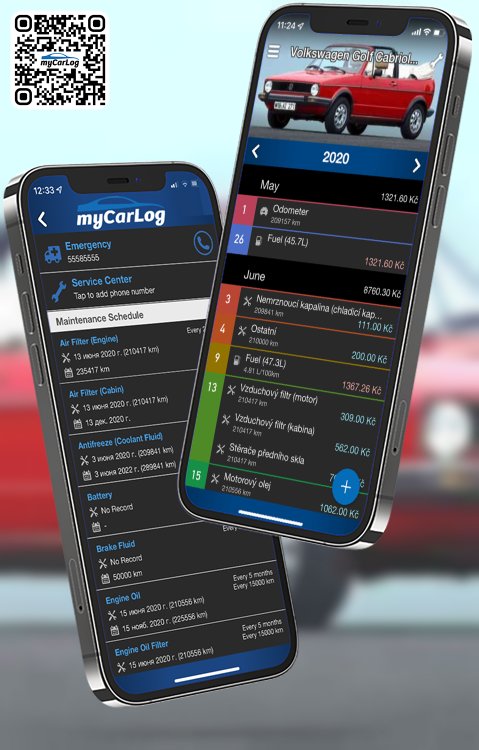 Manage all information and logs about Volkswagen Golf Cabriolet by Volkswagen with myCarLog!!
